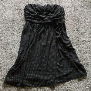 Gorgeous Lane Bryant Black and Gold Dress